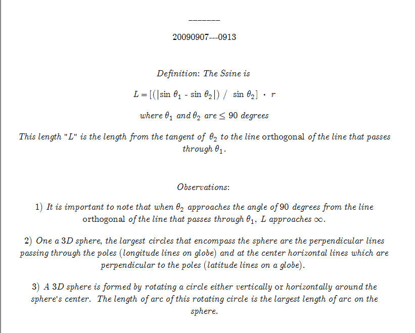 Definition and Observations